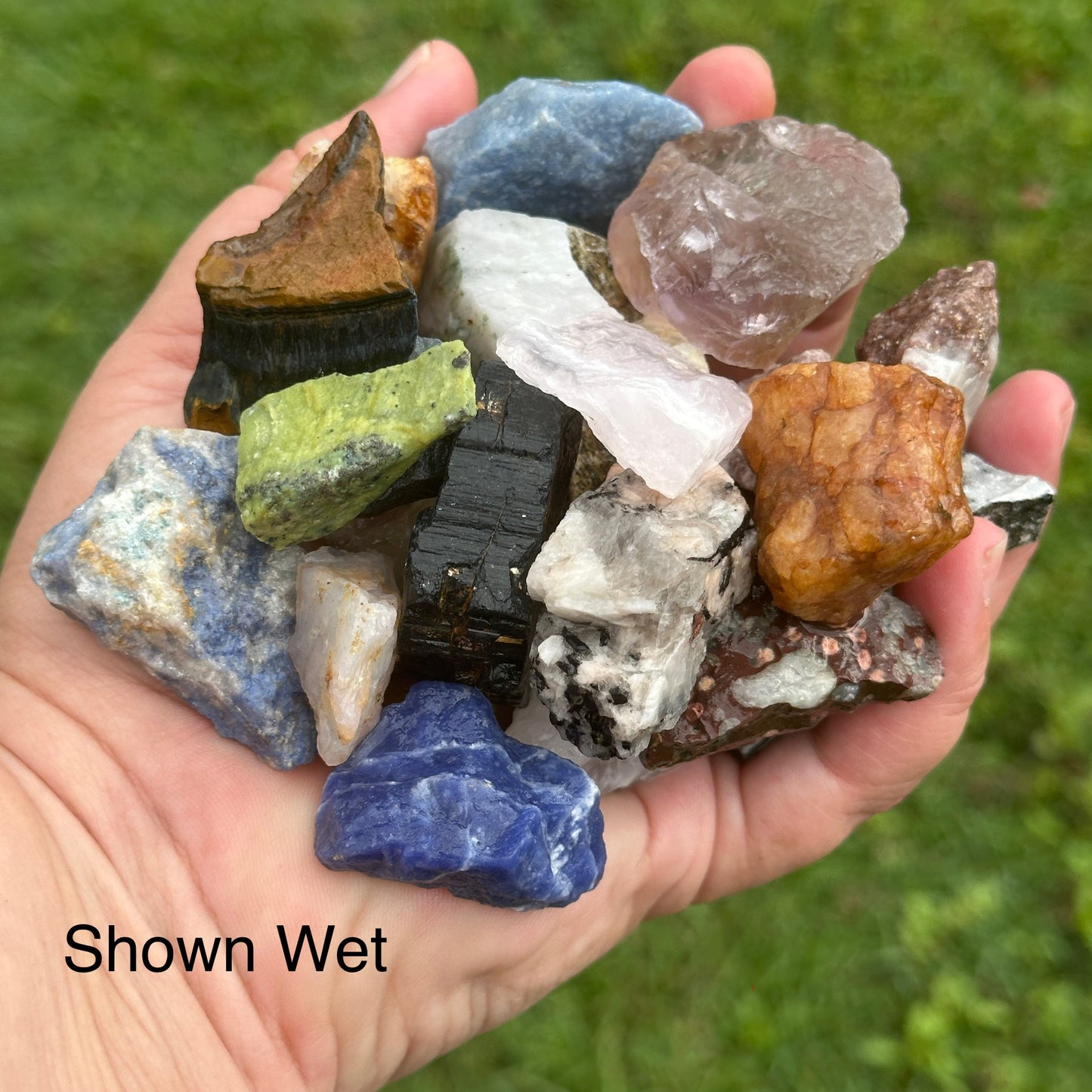 Mixed Raw Stones
