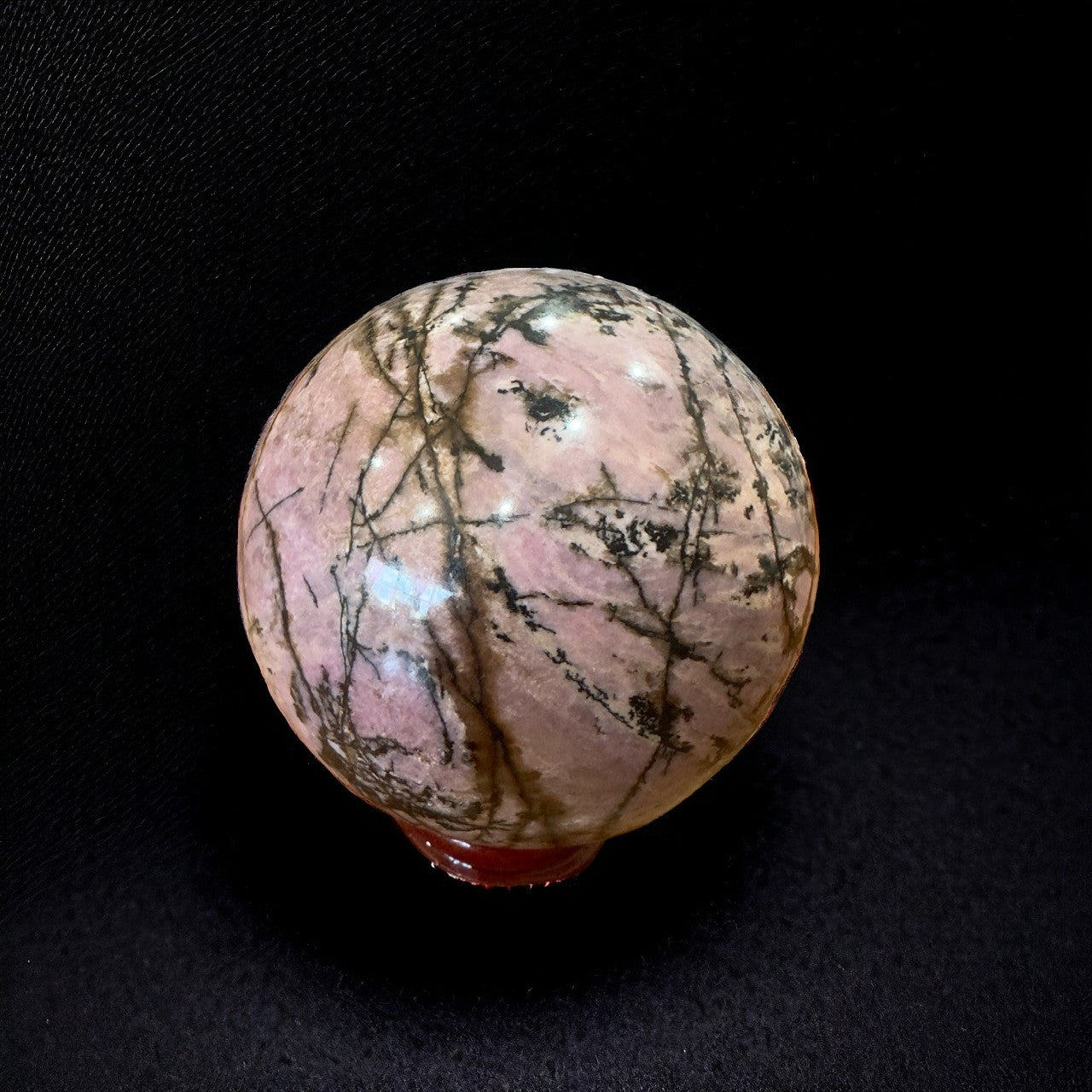 Rhodonite Sphere