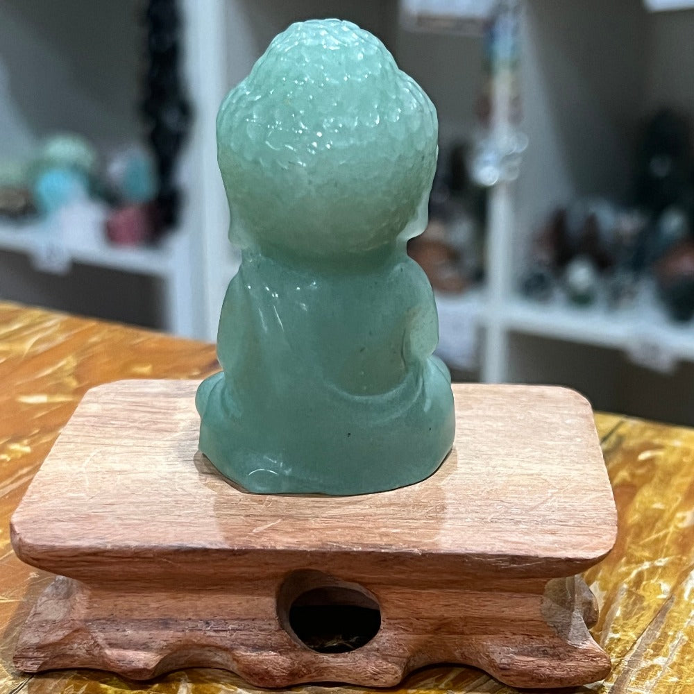 Green Aventurine Buddha
