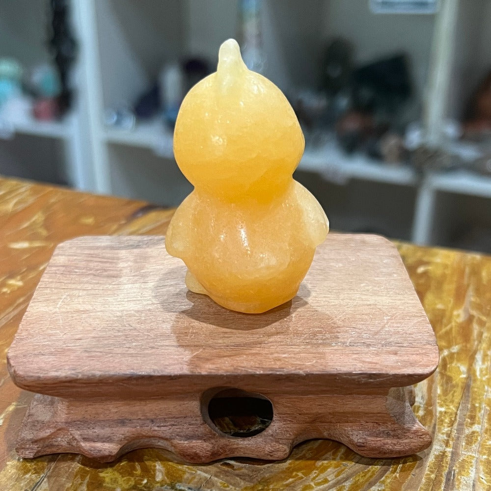 Orange Calcite Chicken