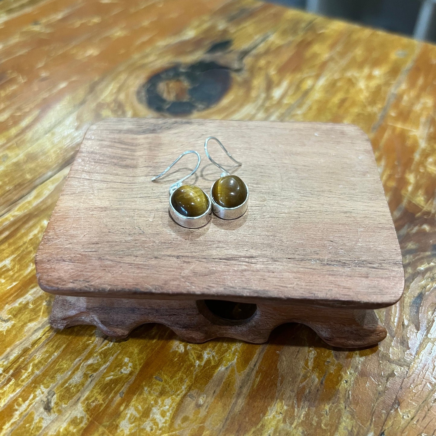 Tiger's Eye Earrings