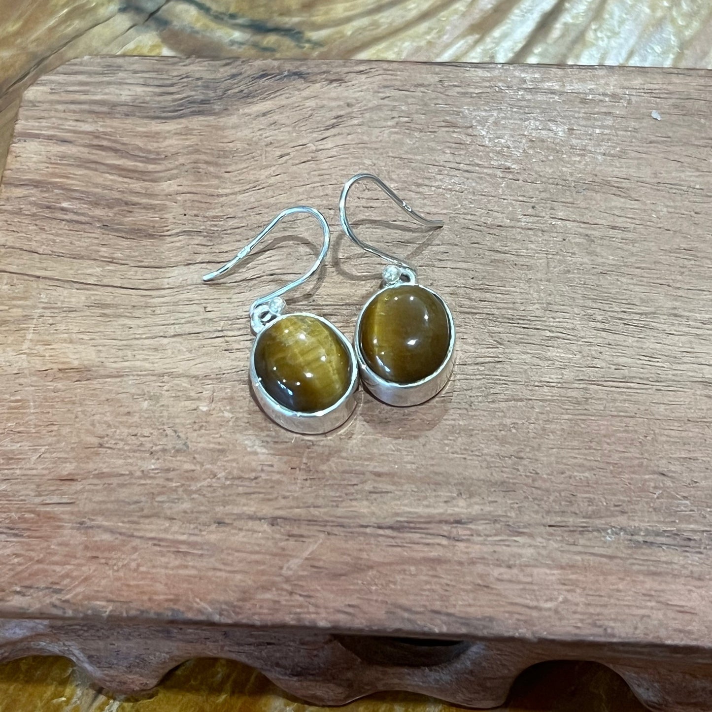 Tiger's Eye Earrings