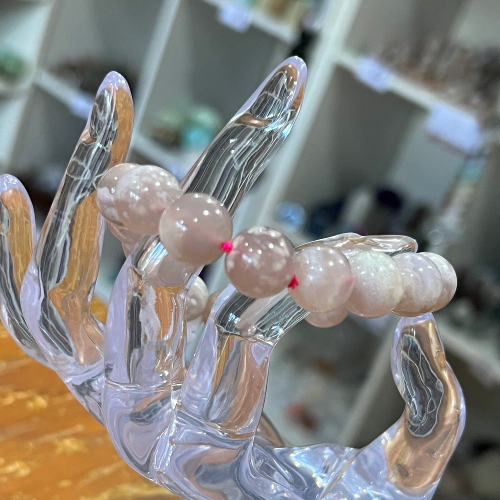 Flower Agate Bracelet