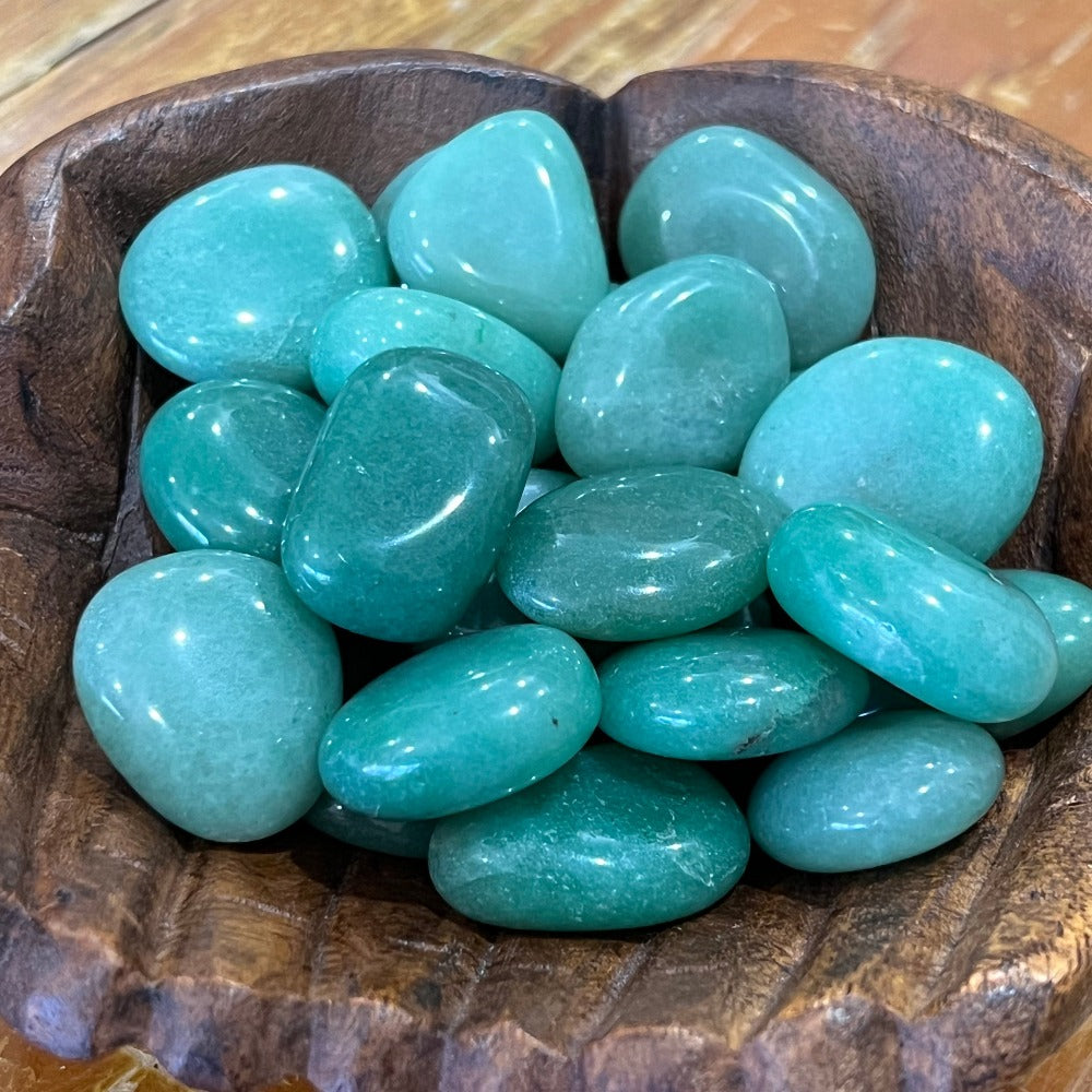 Tumbles | Green Aventurine