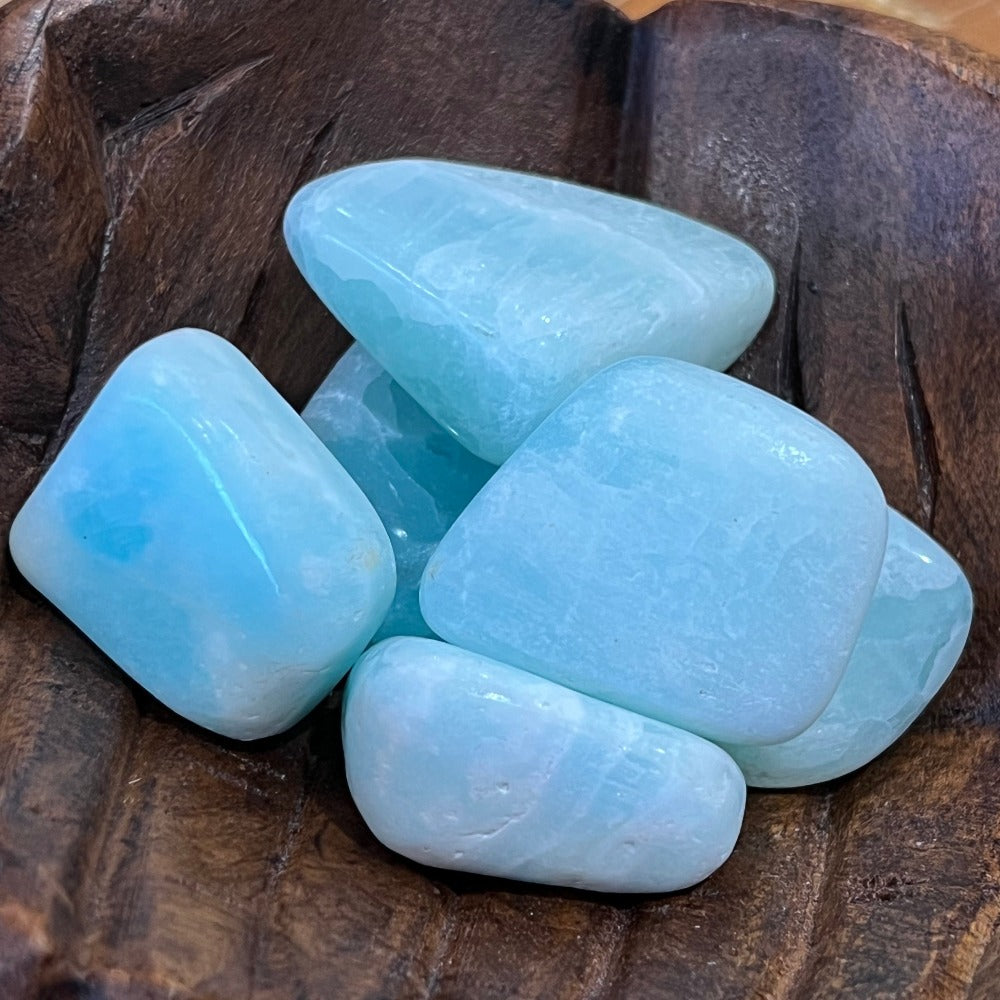 Tumbles | Caribbean Calcite Large