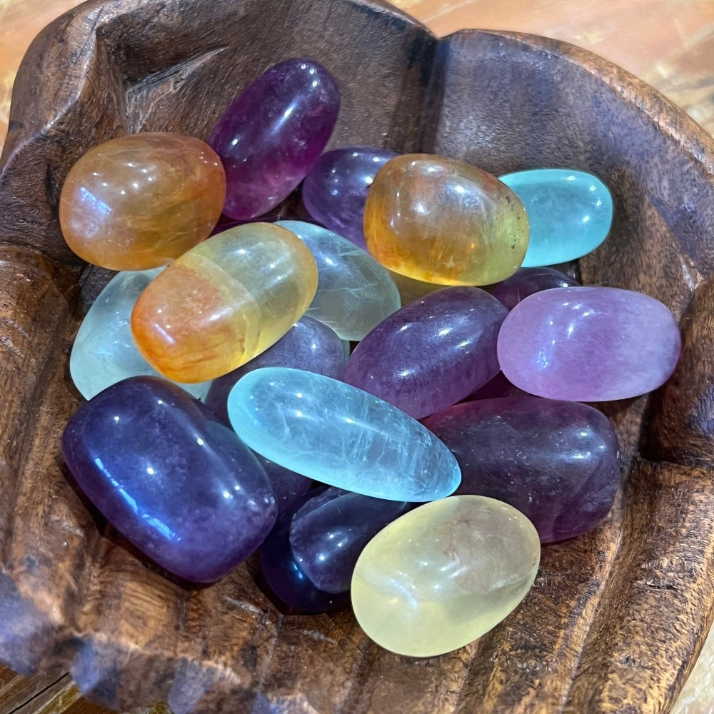 Tumbles | Candy Fluorite