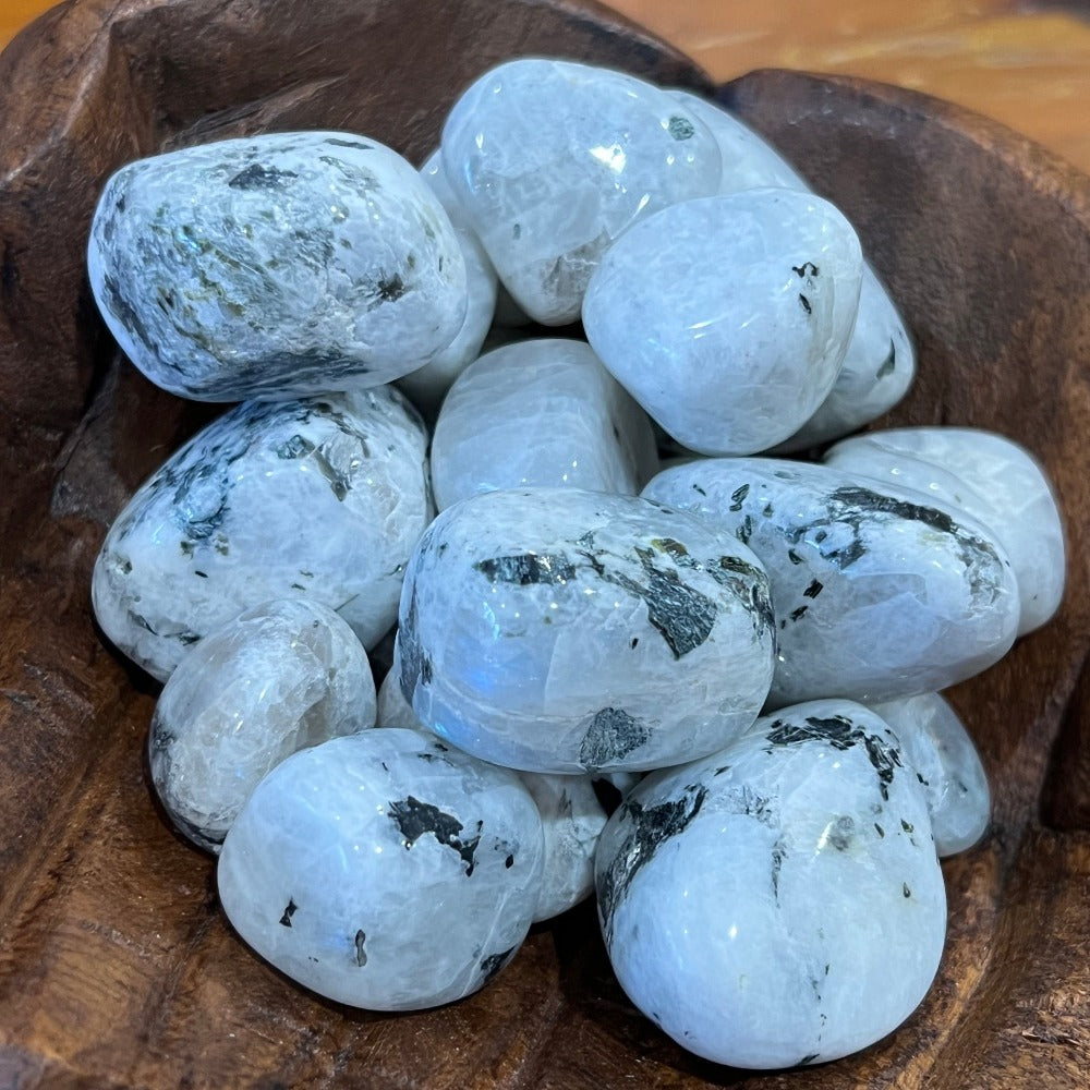 Tumbles | Rainbow Moonstone