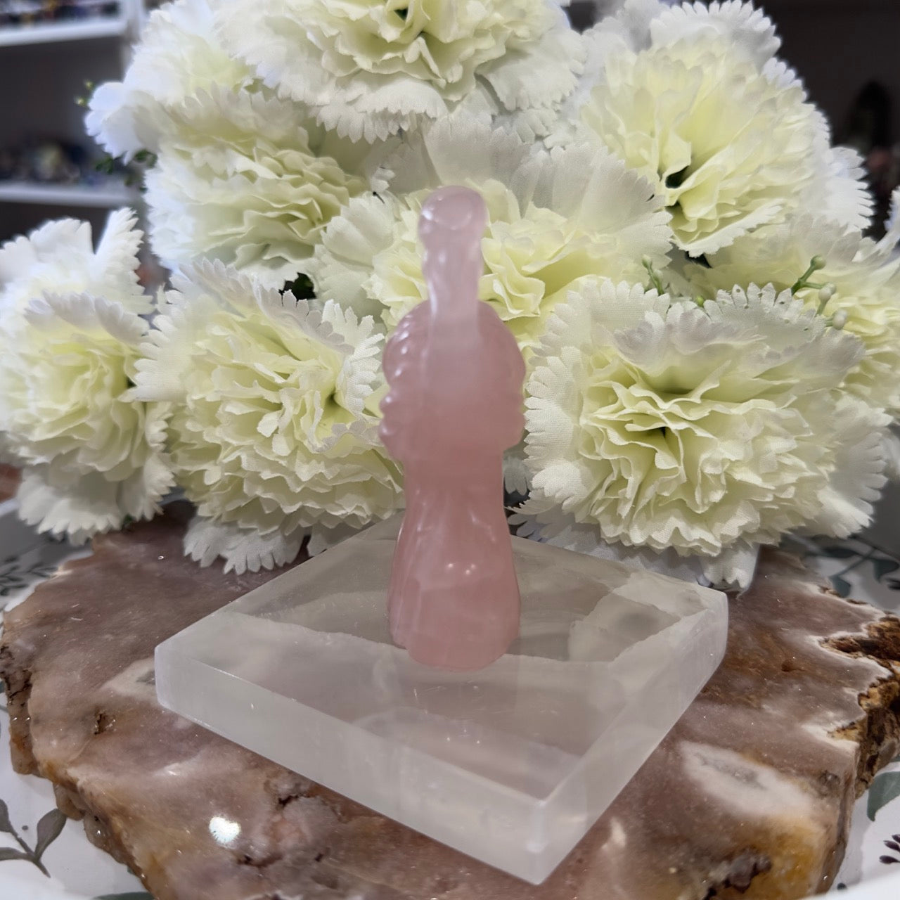 Rose Quartz Flamingo
