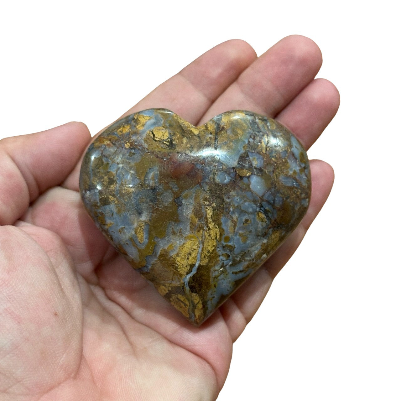 Agate & Jasper Heart