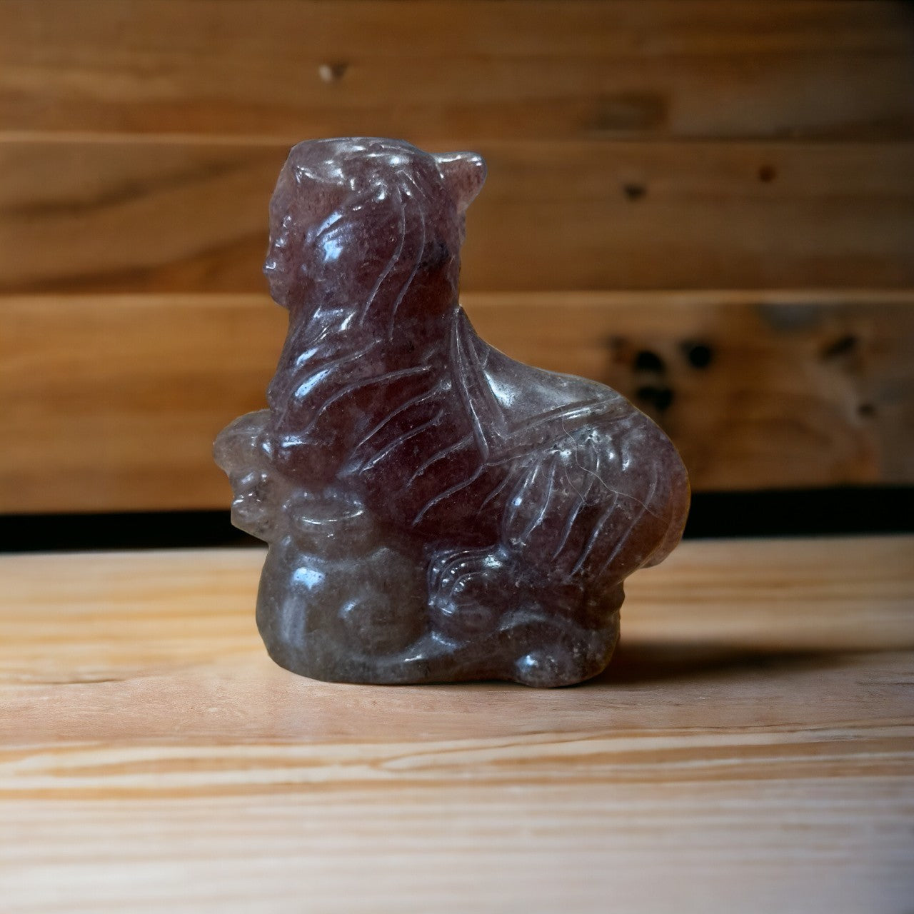 Strawberry Quartz Tiger