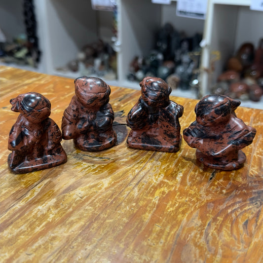 Mahogany Obsidian Teenage Mutant Ninja Turtles Set