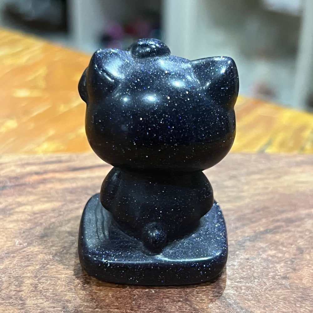 Blue Sandstone Hello Kitty