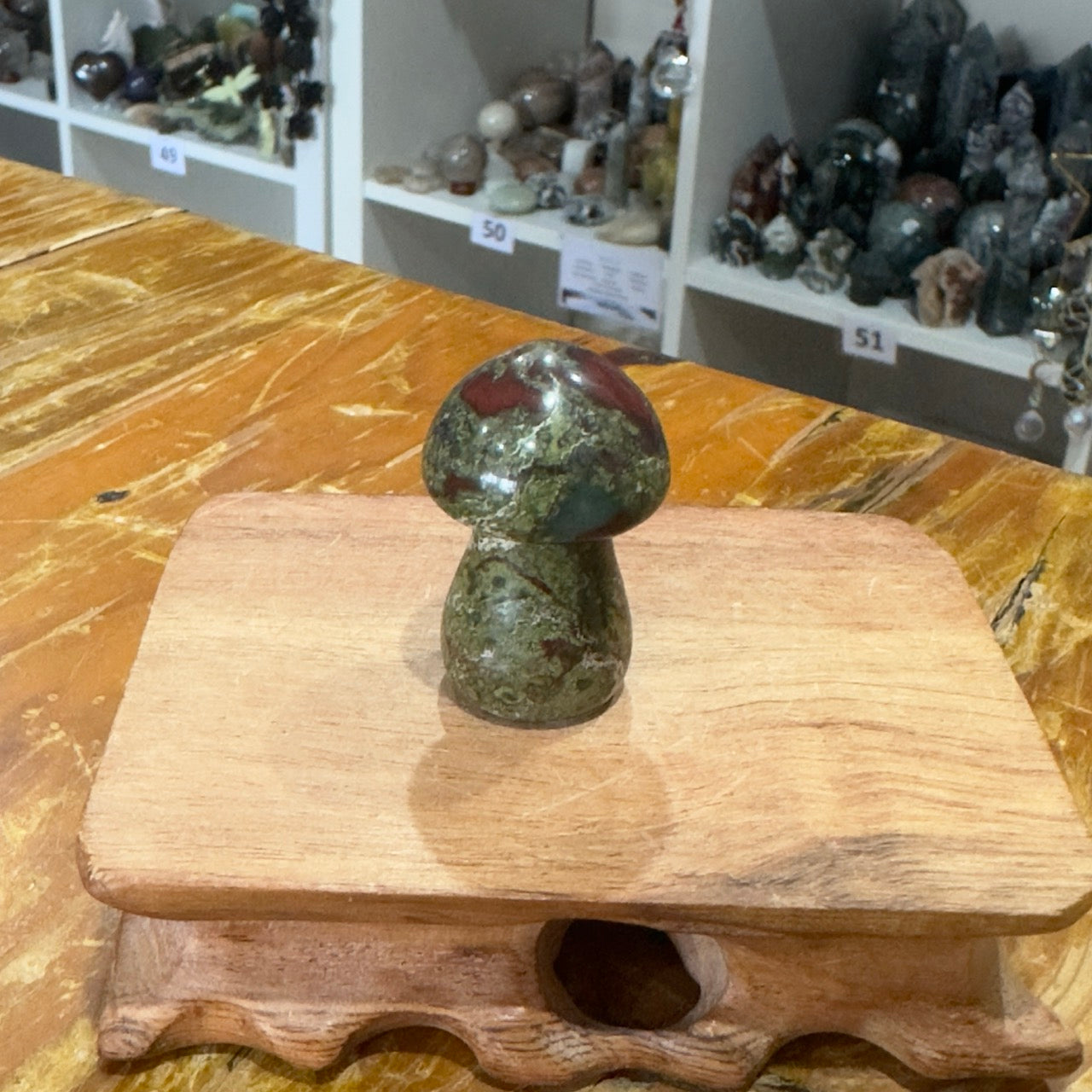 Dragon Blood Stone Mushroom