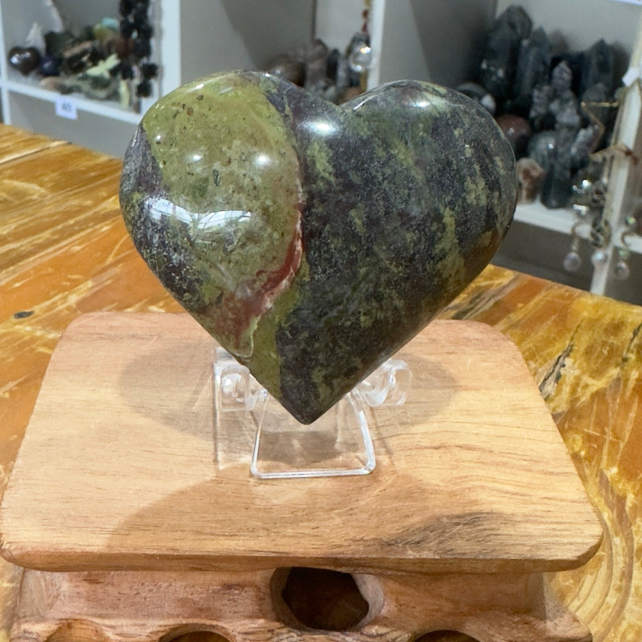 Dragon Blood Stone Heart