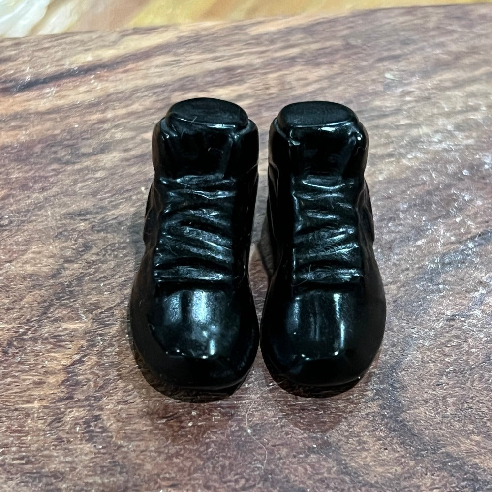 Black Obsidian Air Jordan Shoes (pair)