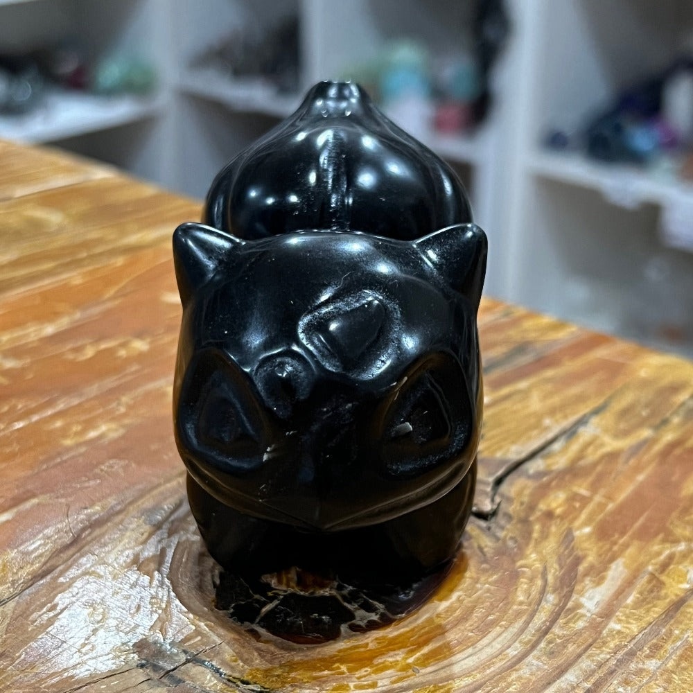 Black Obsidian Bulbasaur - Pokemon (imperfect)