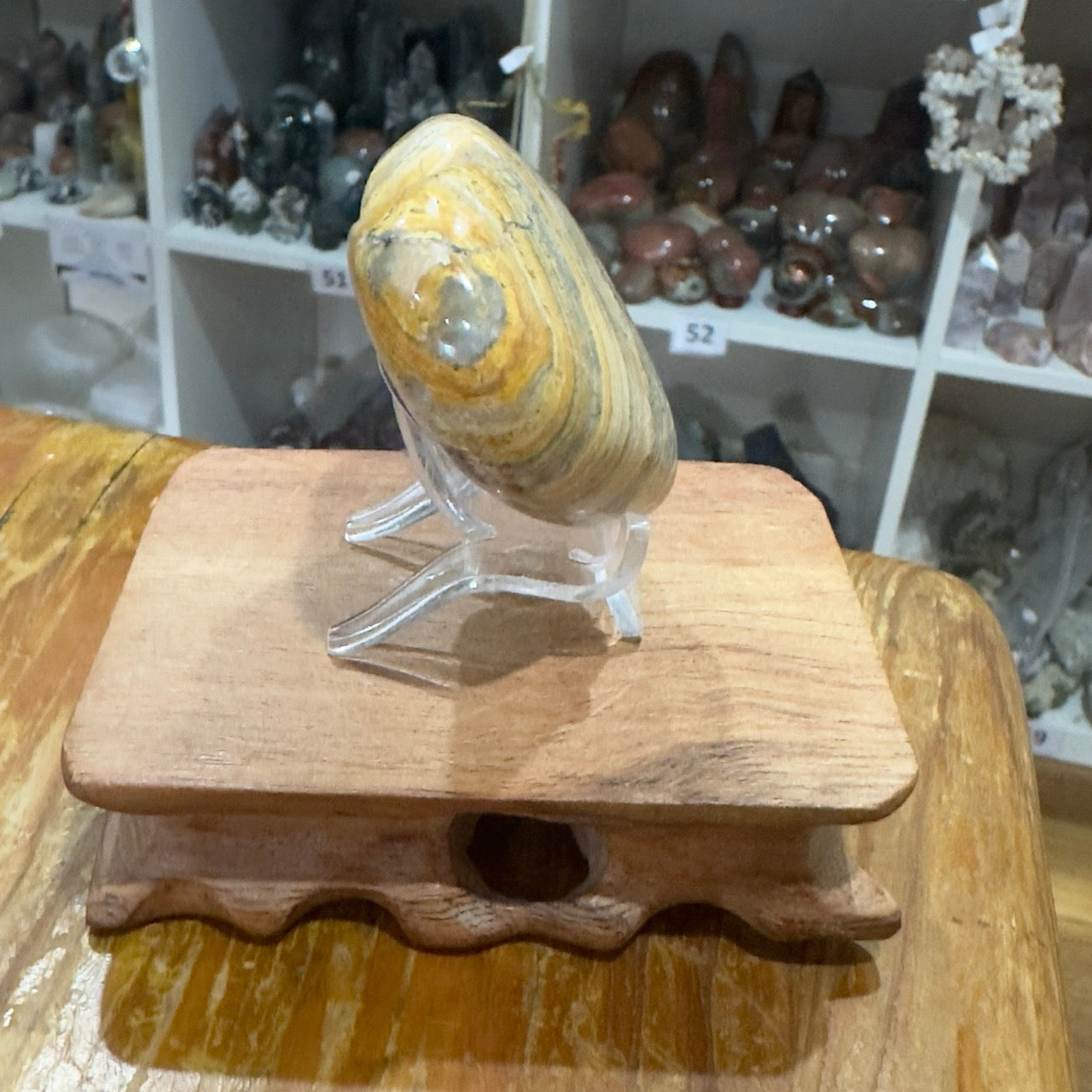 Mixed Calcite Heart | 'Pakistan Bumblebee'