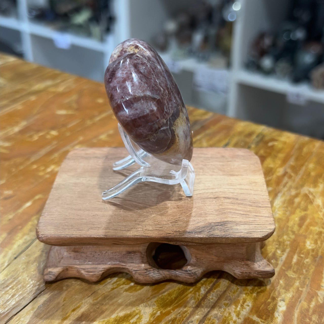 Strawberry Jasper Heart