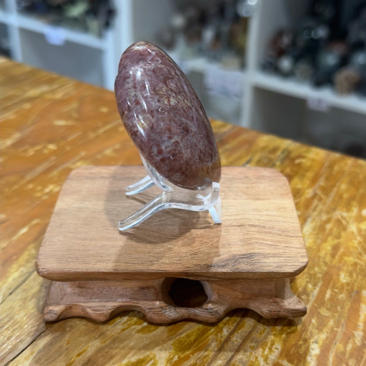 Strawberry Jasper Heart