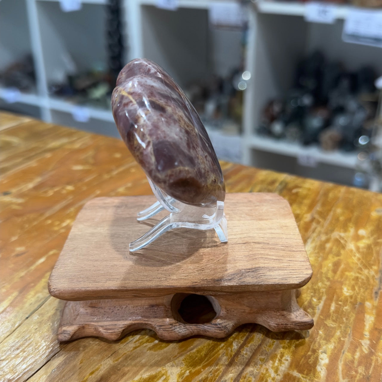 Strawberry Jasper Heart