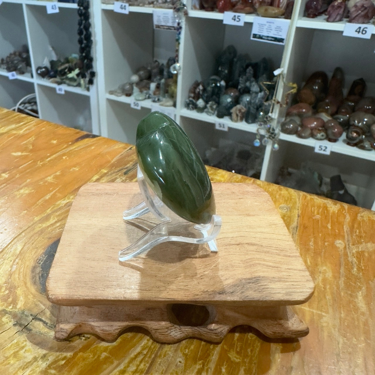 Nephrite Jade Heart