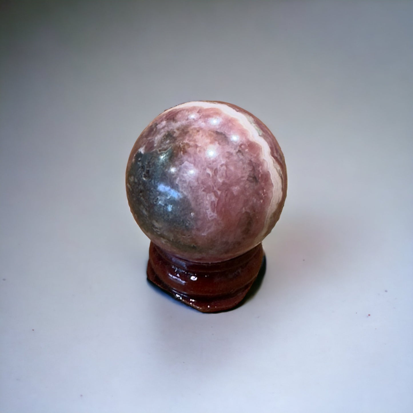 Rhodocrosite Sphere