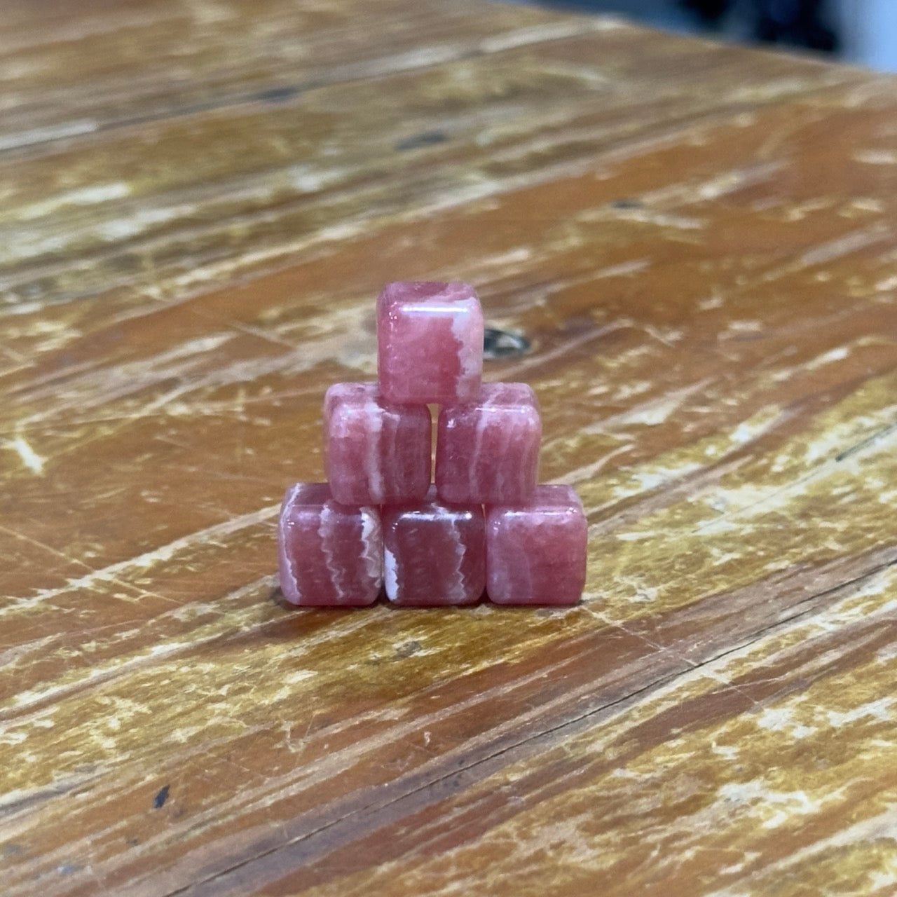 Rhodocrosite Cube (Mini)