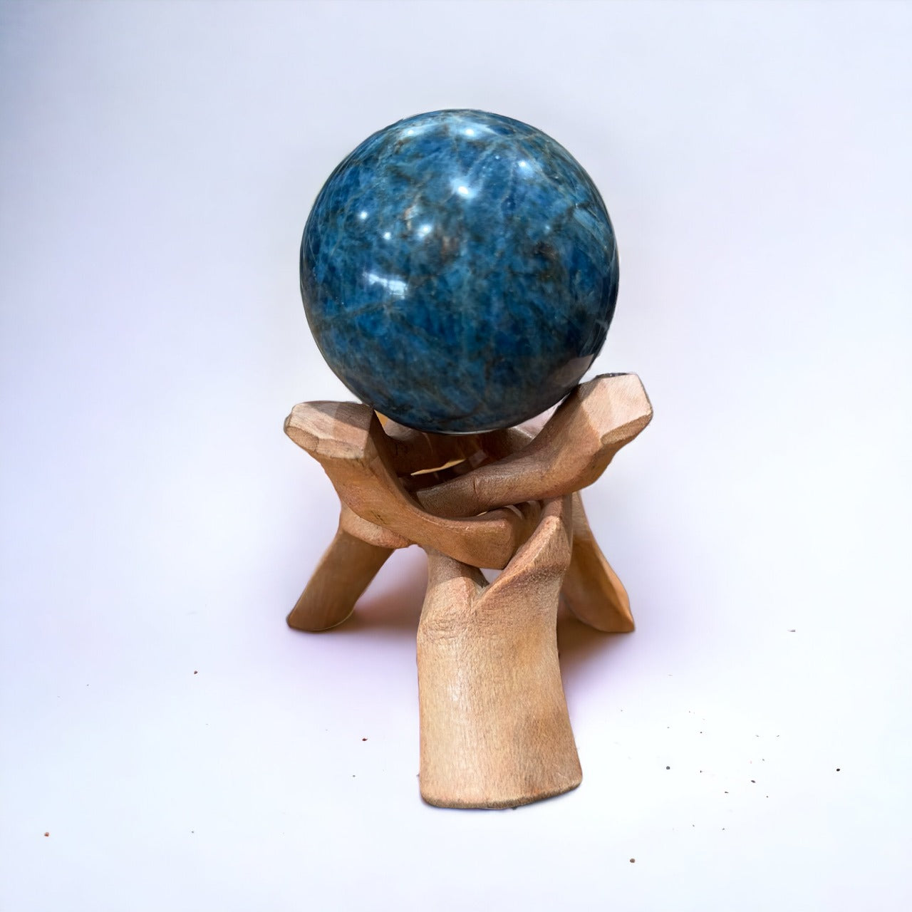 Blue Apatite Sphere | 432g