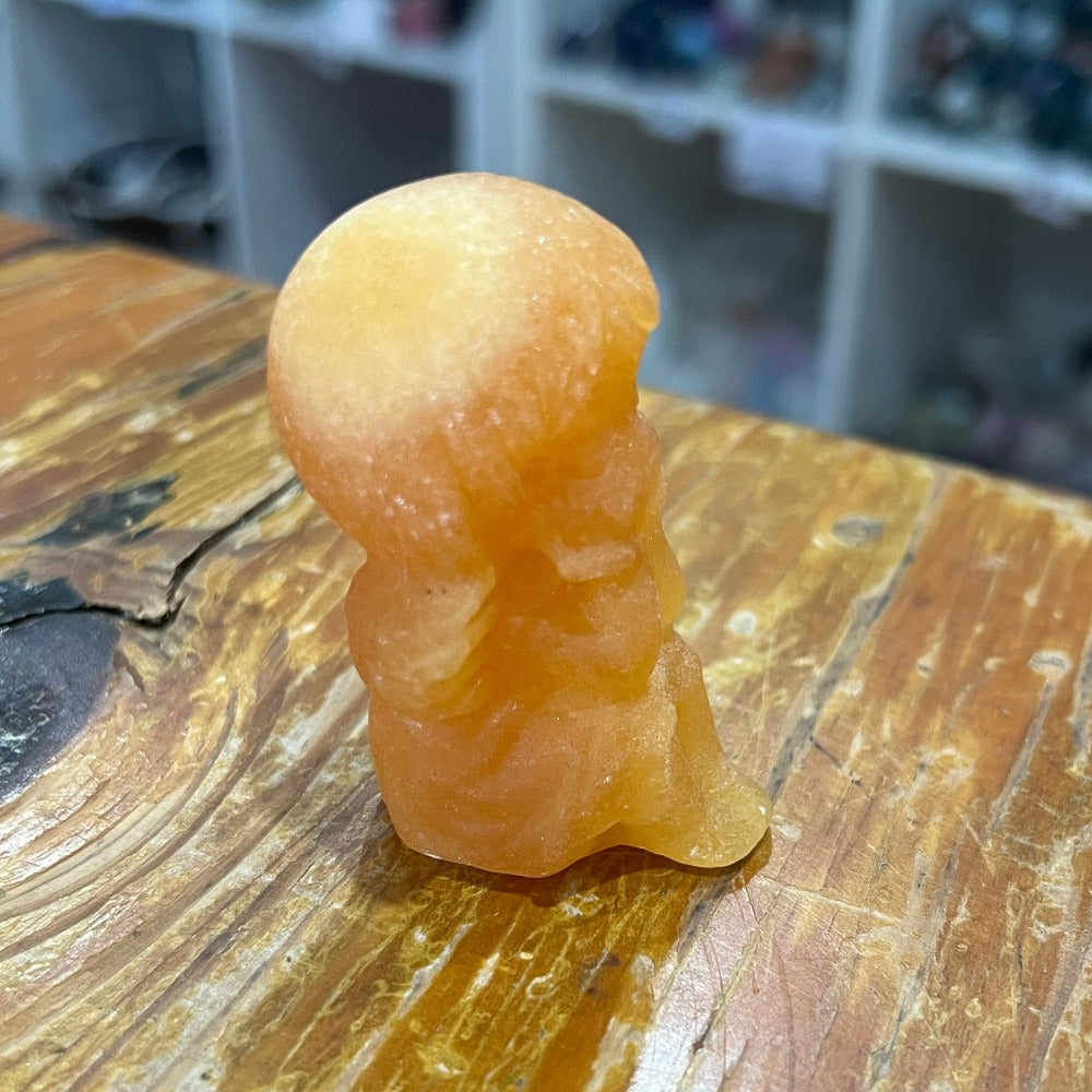 Orange Calcite Angel/Cherub