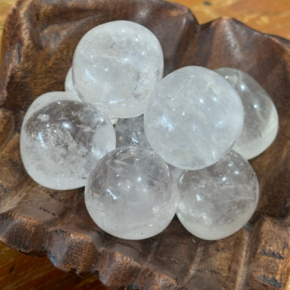 Tumbles | Clear Quartz Extra Large