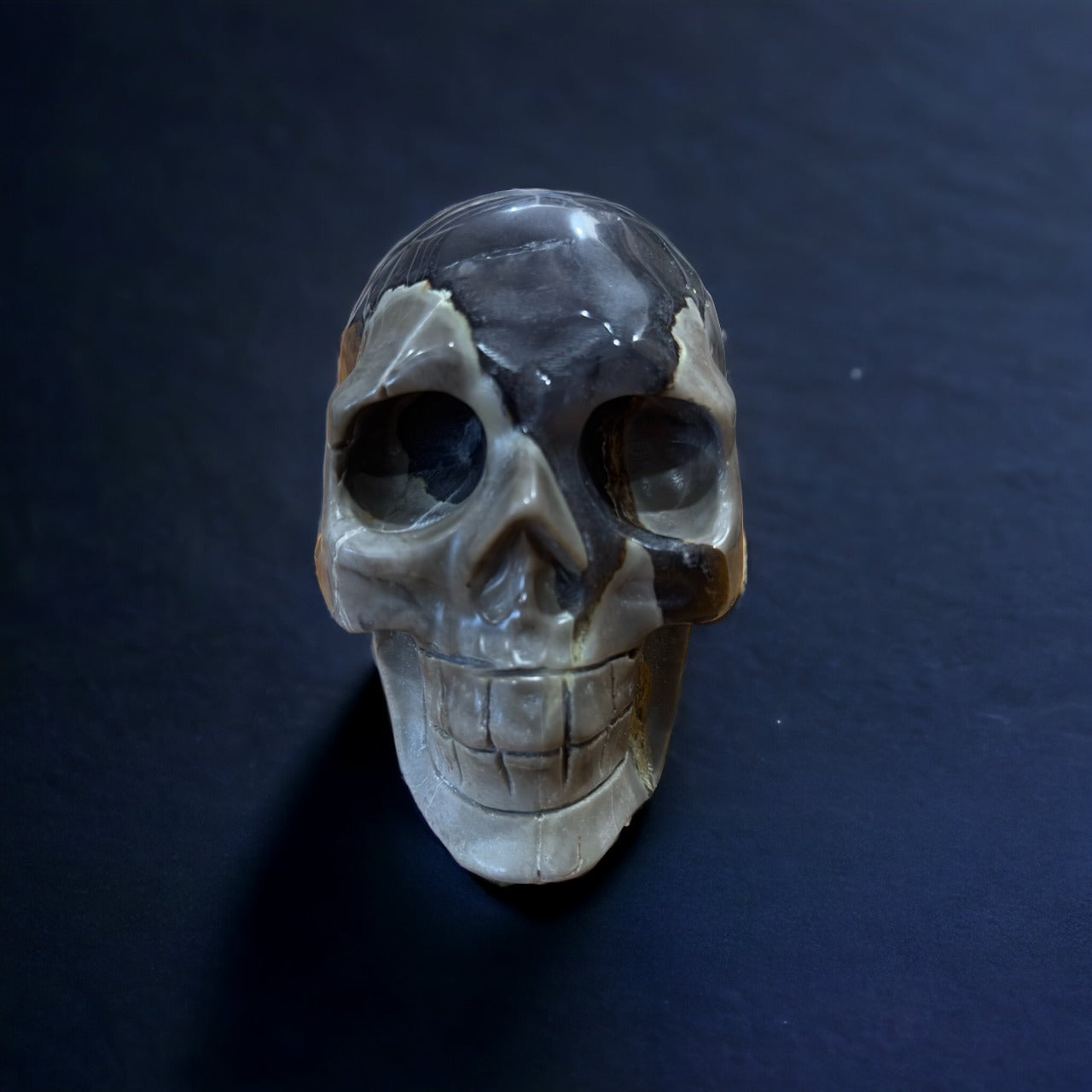 Volcanic Agate Skull | 1.09kg