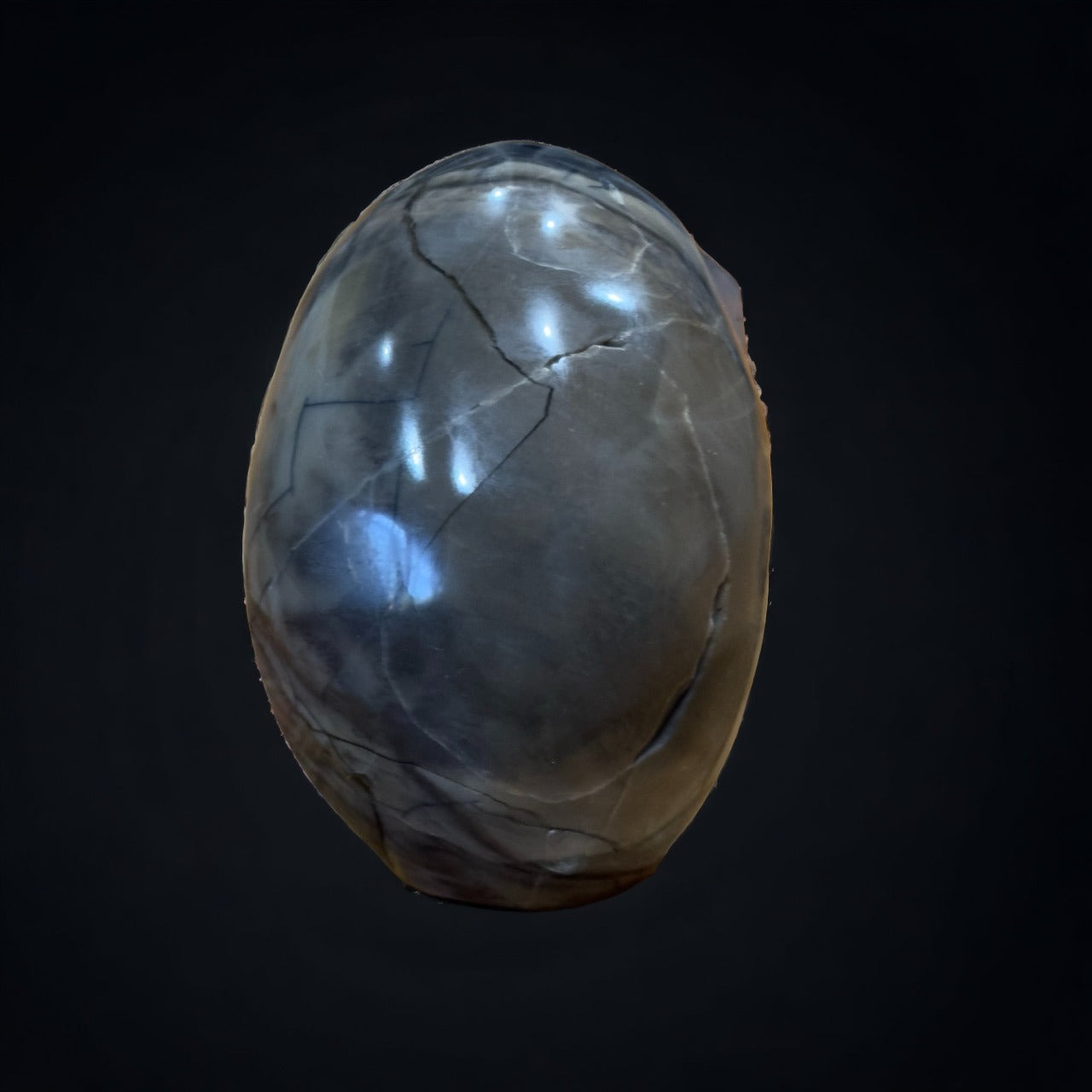 Volcanic Agate Skull | 597g