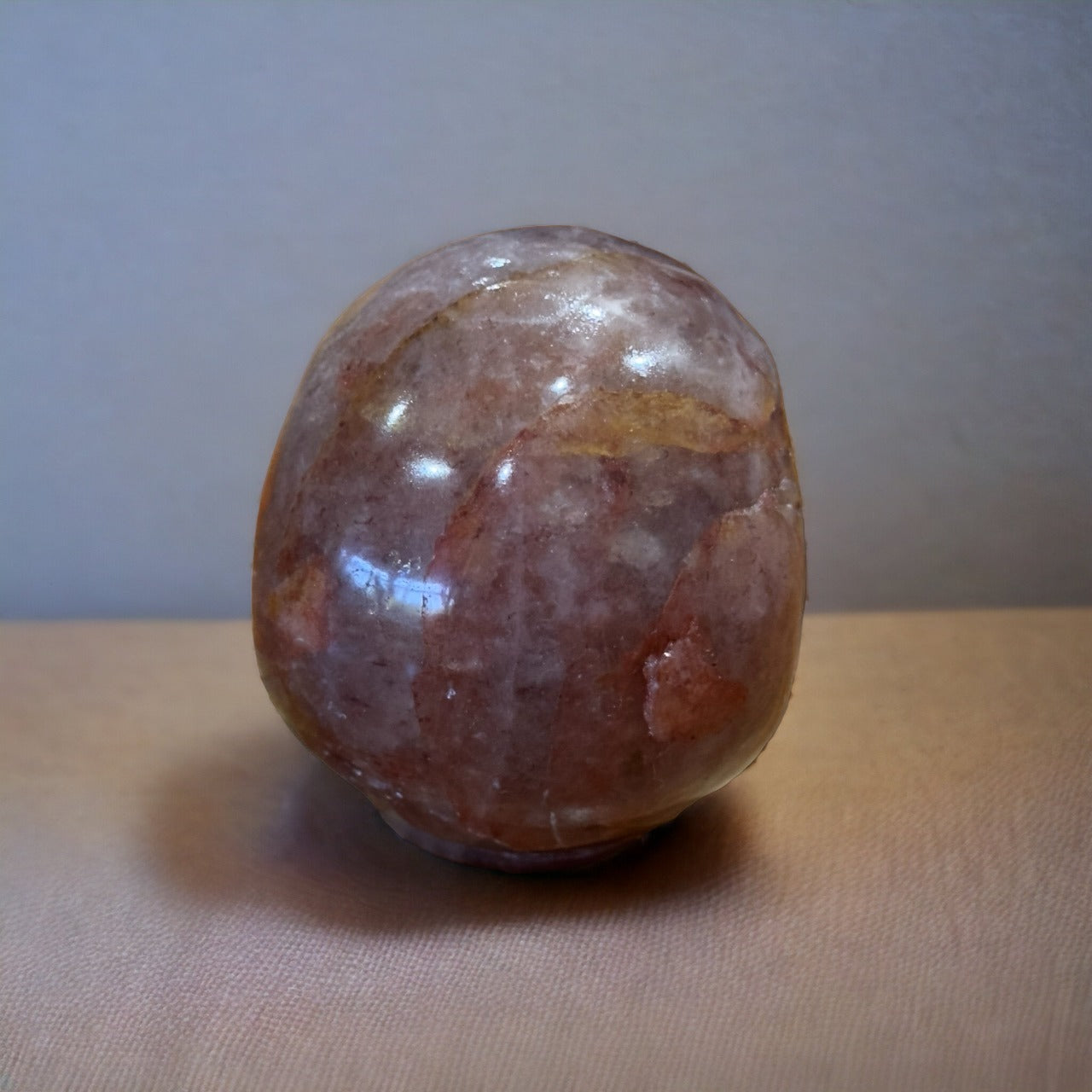 Fire Quartz Skull | 401g