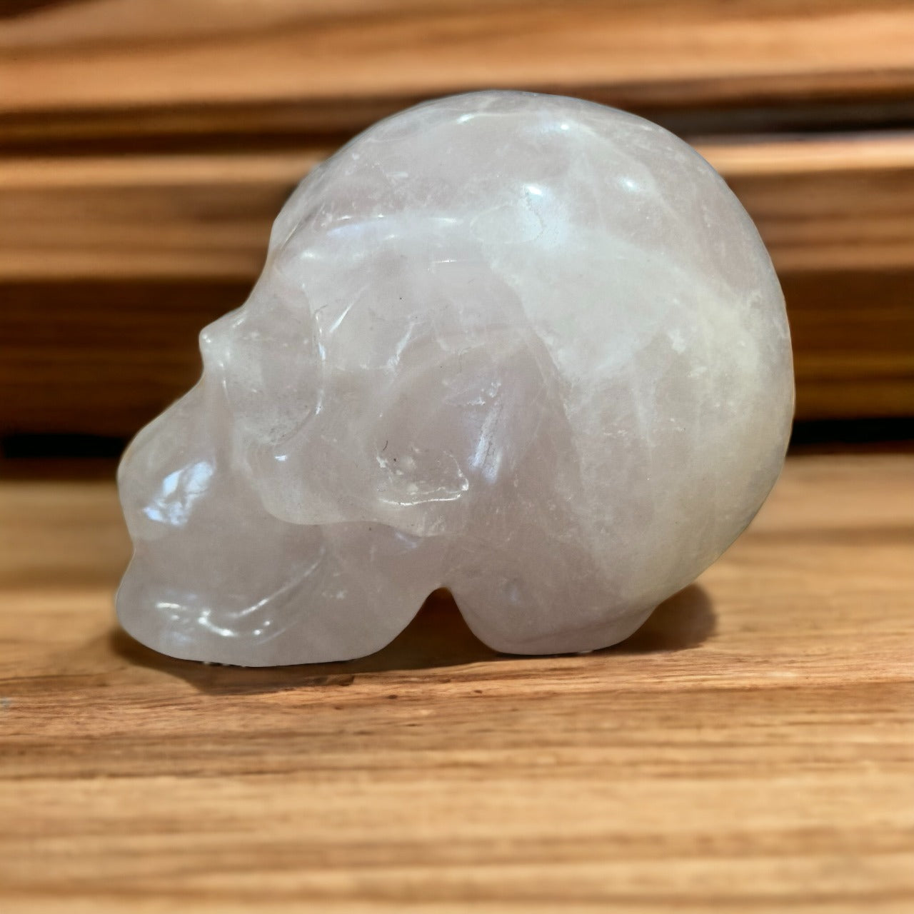 Rose Quartz Skull | 336g