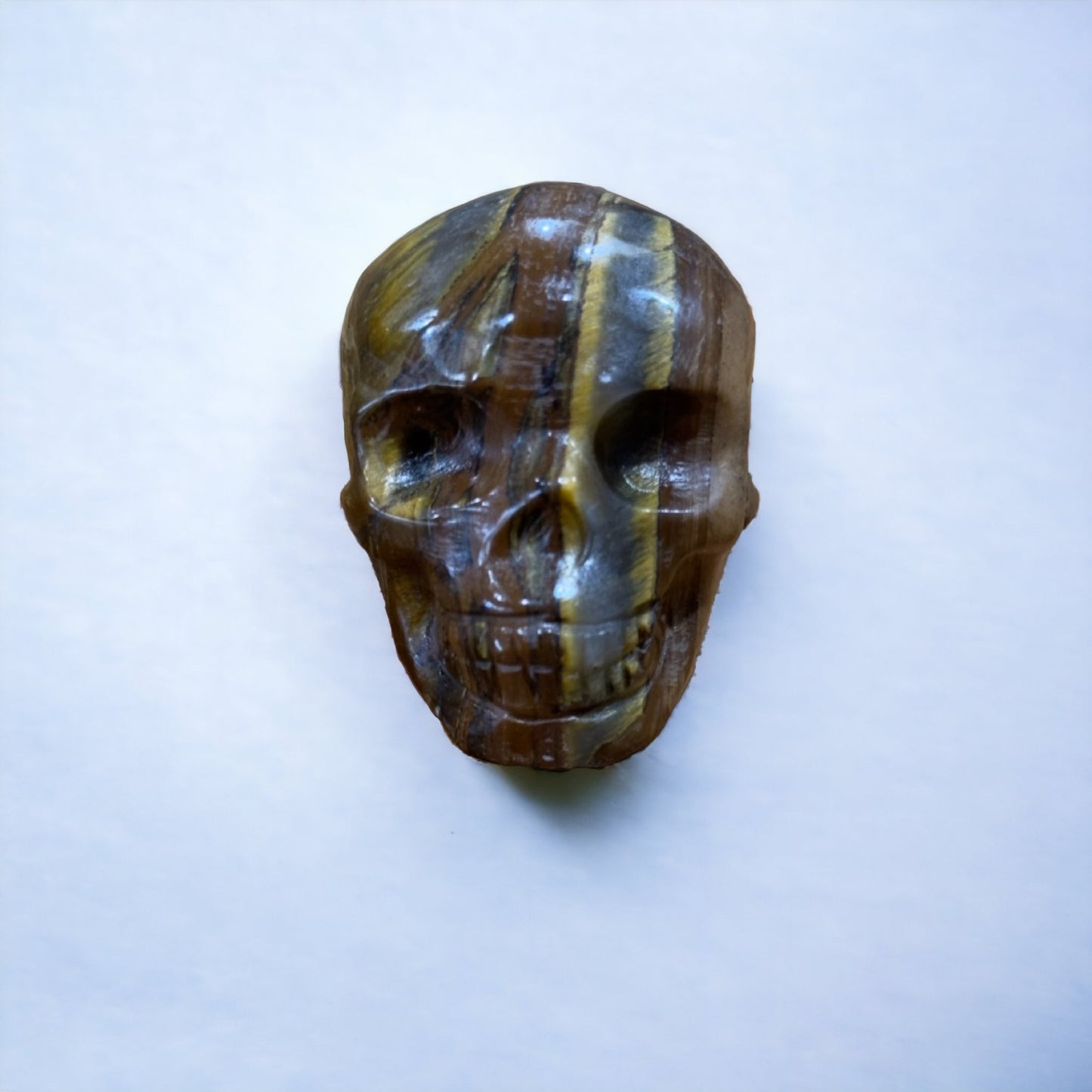 Tiger's Eye Skull | 172g