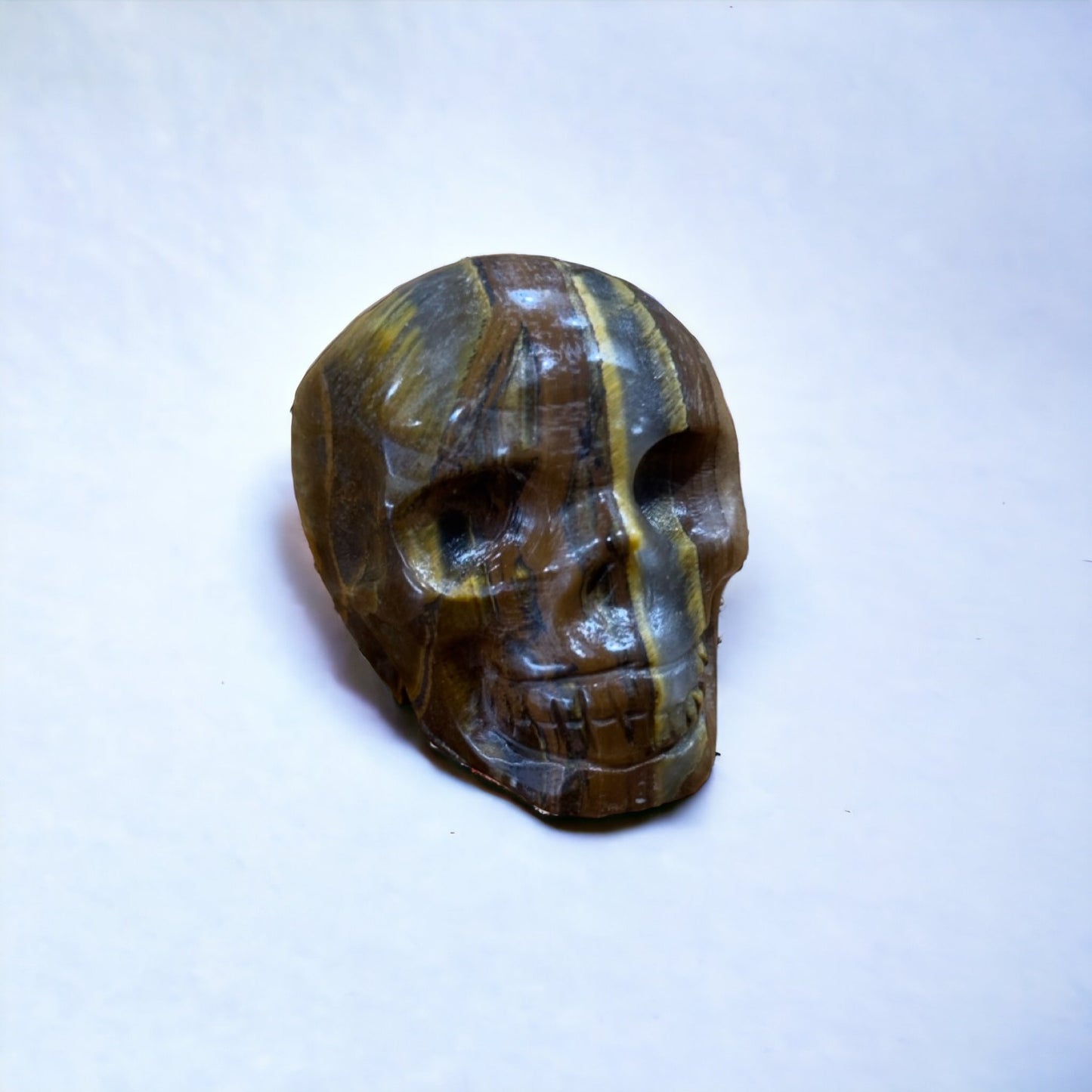 Tiger's Eye Skull | 172g