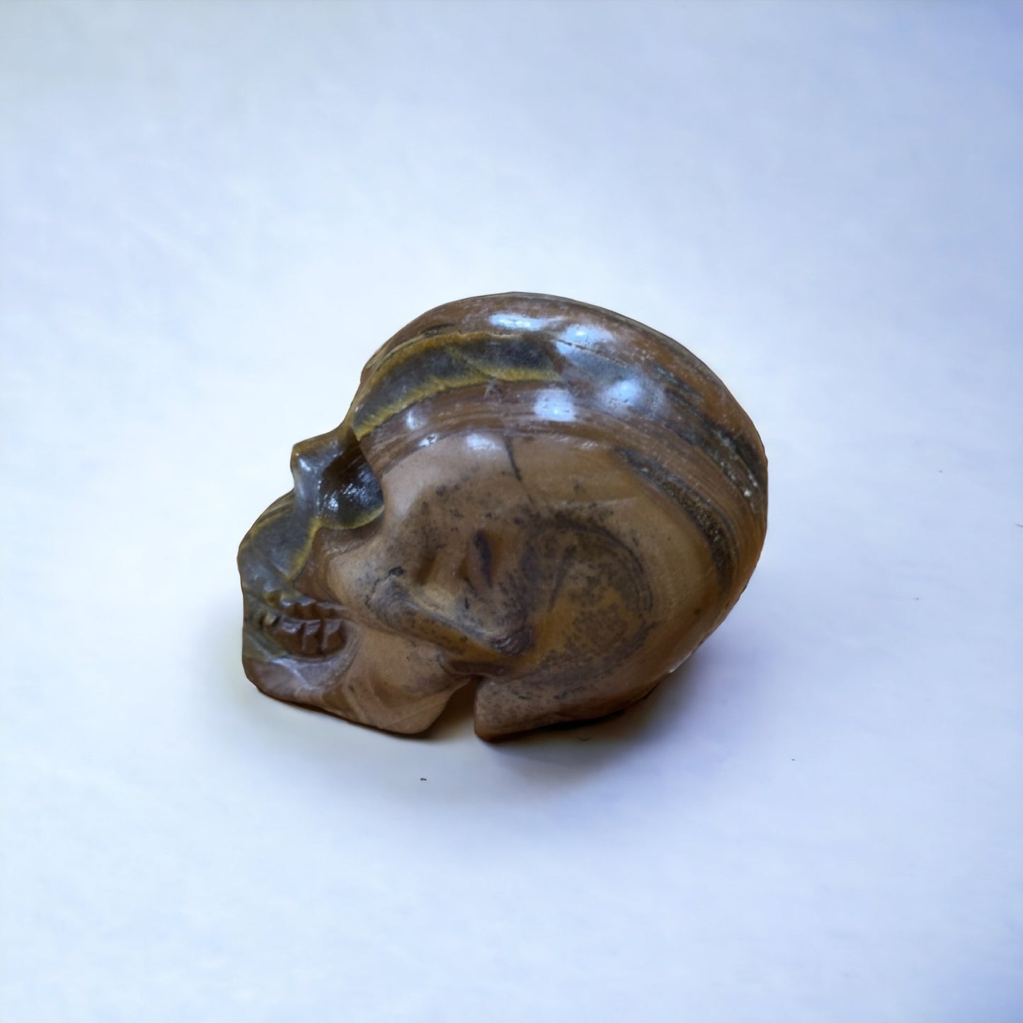 Tiger's Eye Skull | 172g