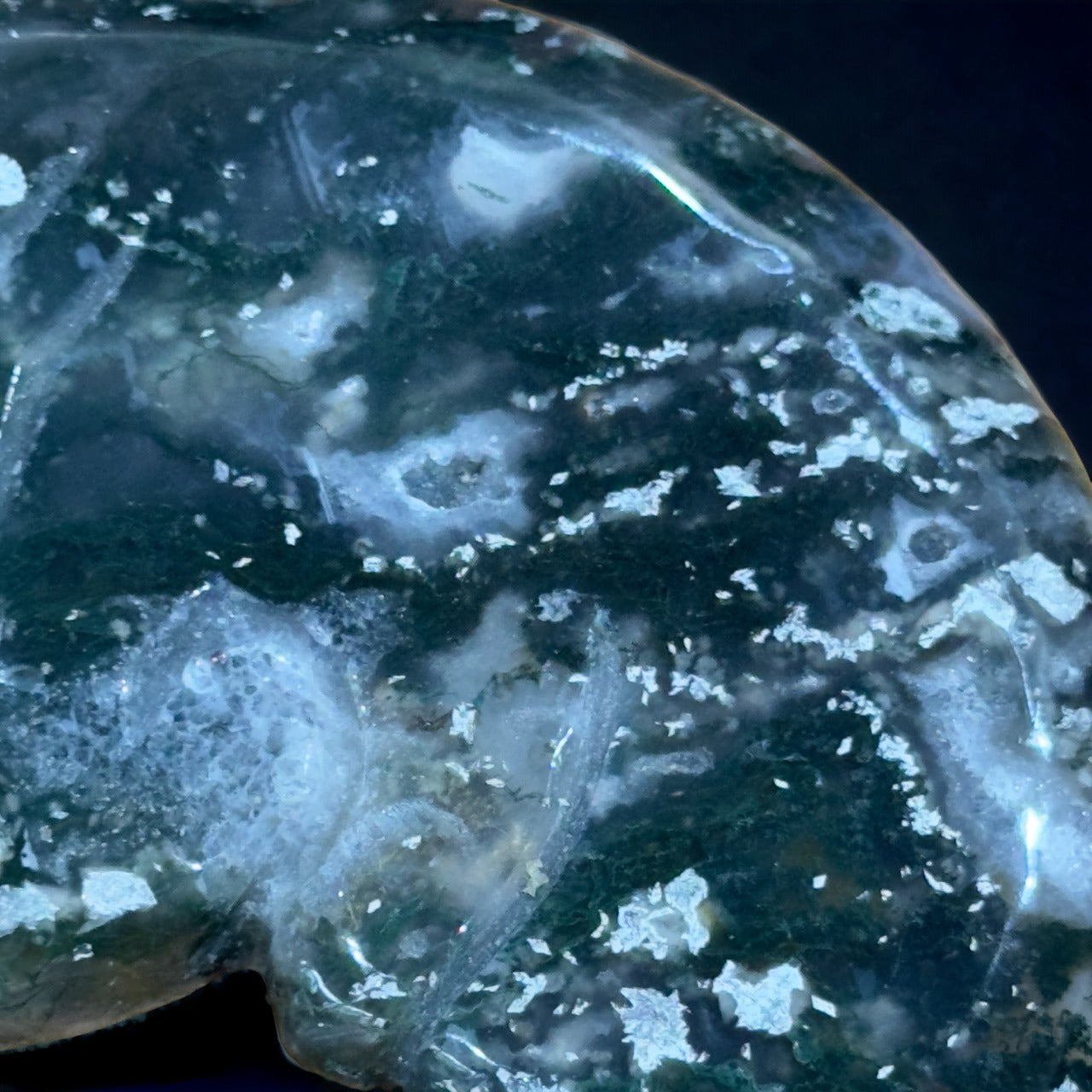 Moss Agate Moonface | 188g