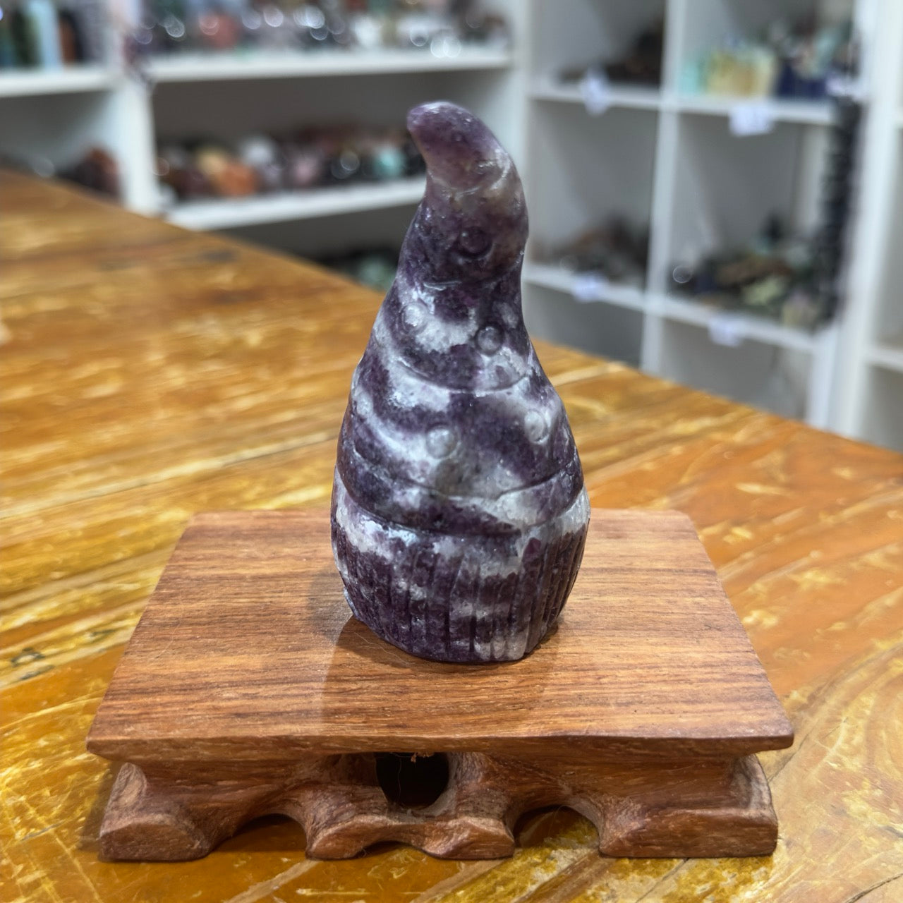 Purple Sphalerite Gnome | 178g