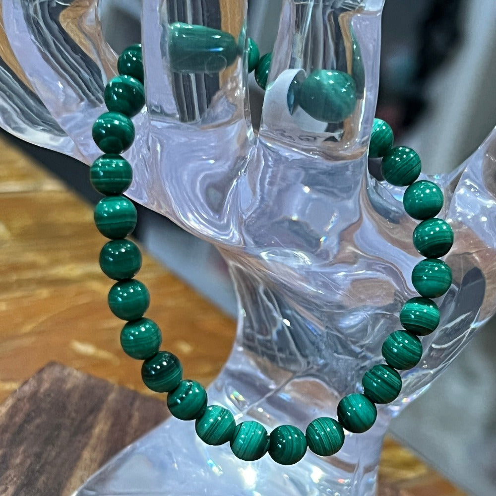 Malachite Bracelet - 6mm