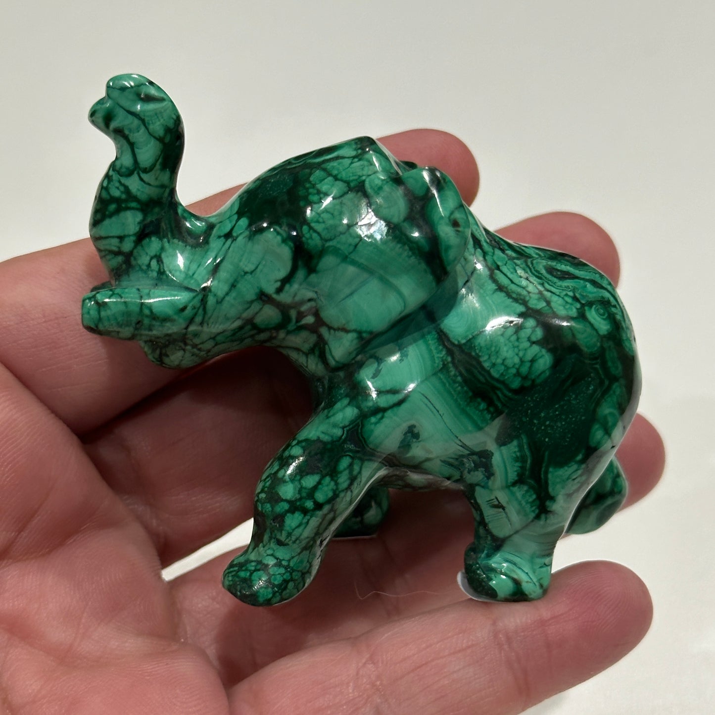 Malachite Elephant | 148g