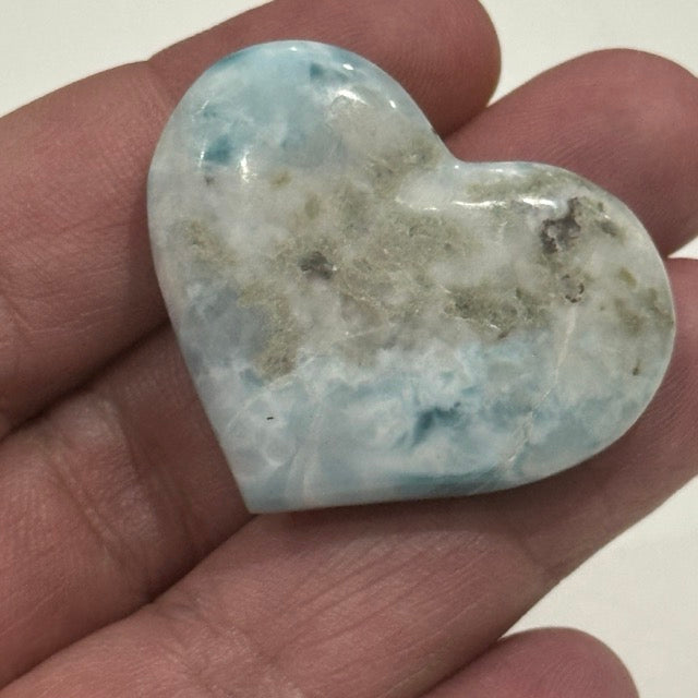 Larimar Heart | 17.4g