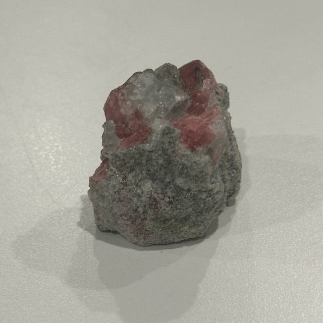 Rhodocrosite with Pyrite & Quartz Specimen | 45g
