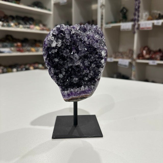 Amethyst Cluster on Stand | 905g