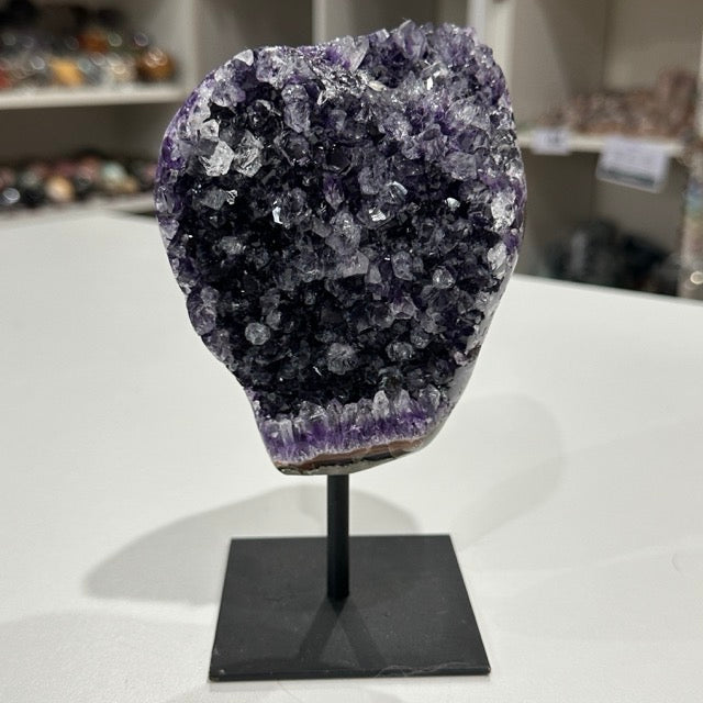 Amethyst Cluster on Stand | 905g