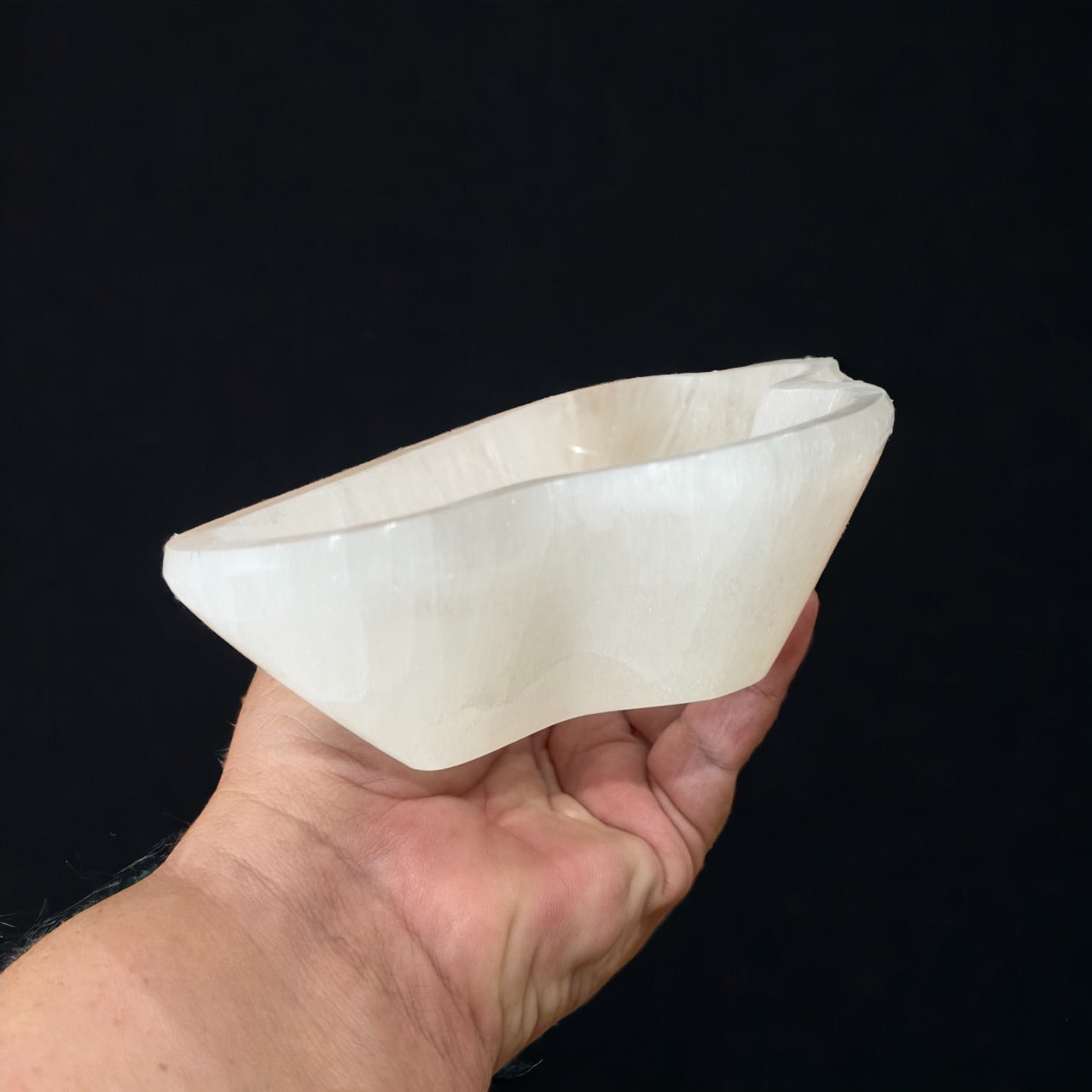 Selenite Cloud Bowl