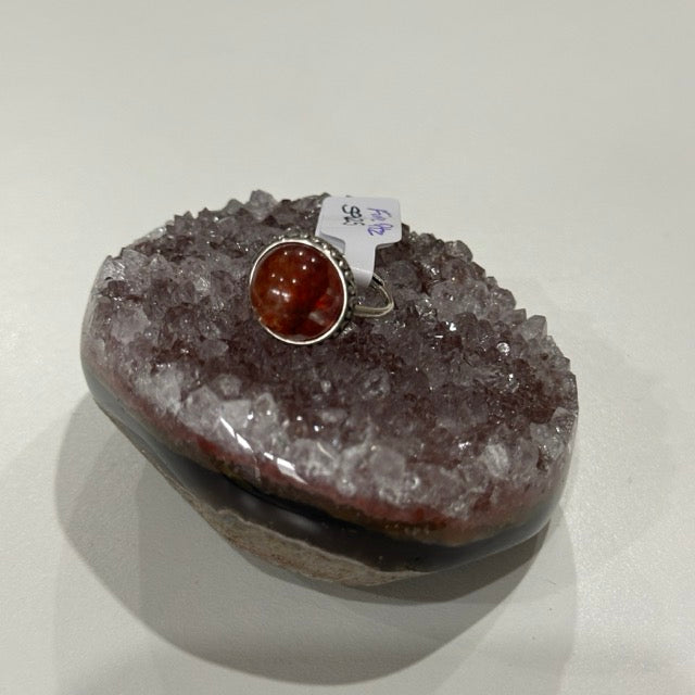 Fire Quartz Ring