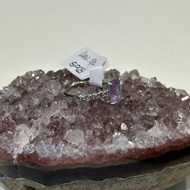 Lavender Quartz Ring