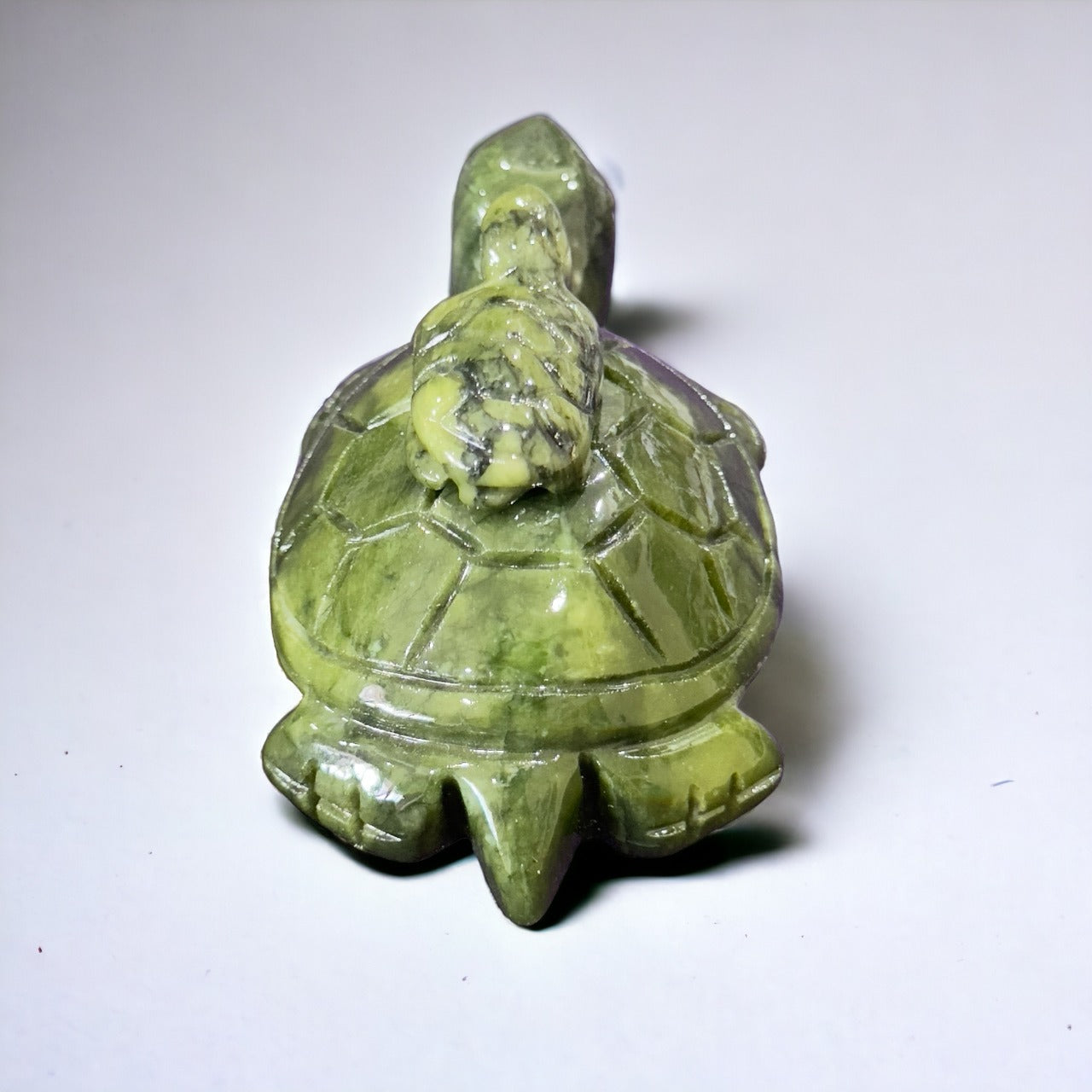 Jade Turtle with Baby