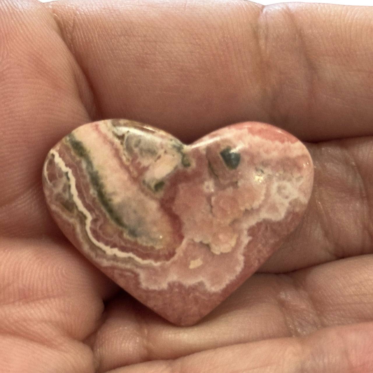 Rhodocrosite Heart